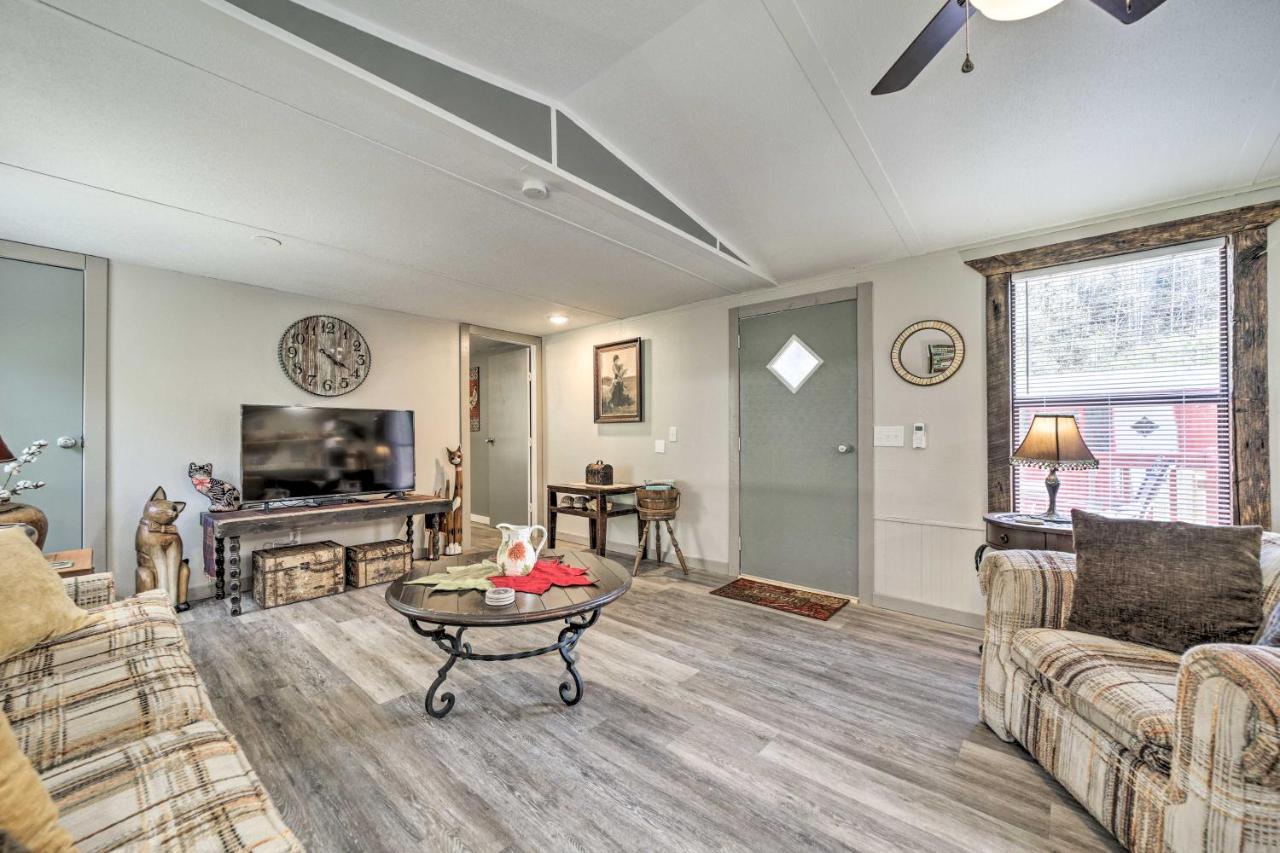 Smoky Mountain Vacation Rental With Hot Tub And Kayaks Whittier Dış mekan fotoğraf